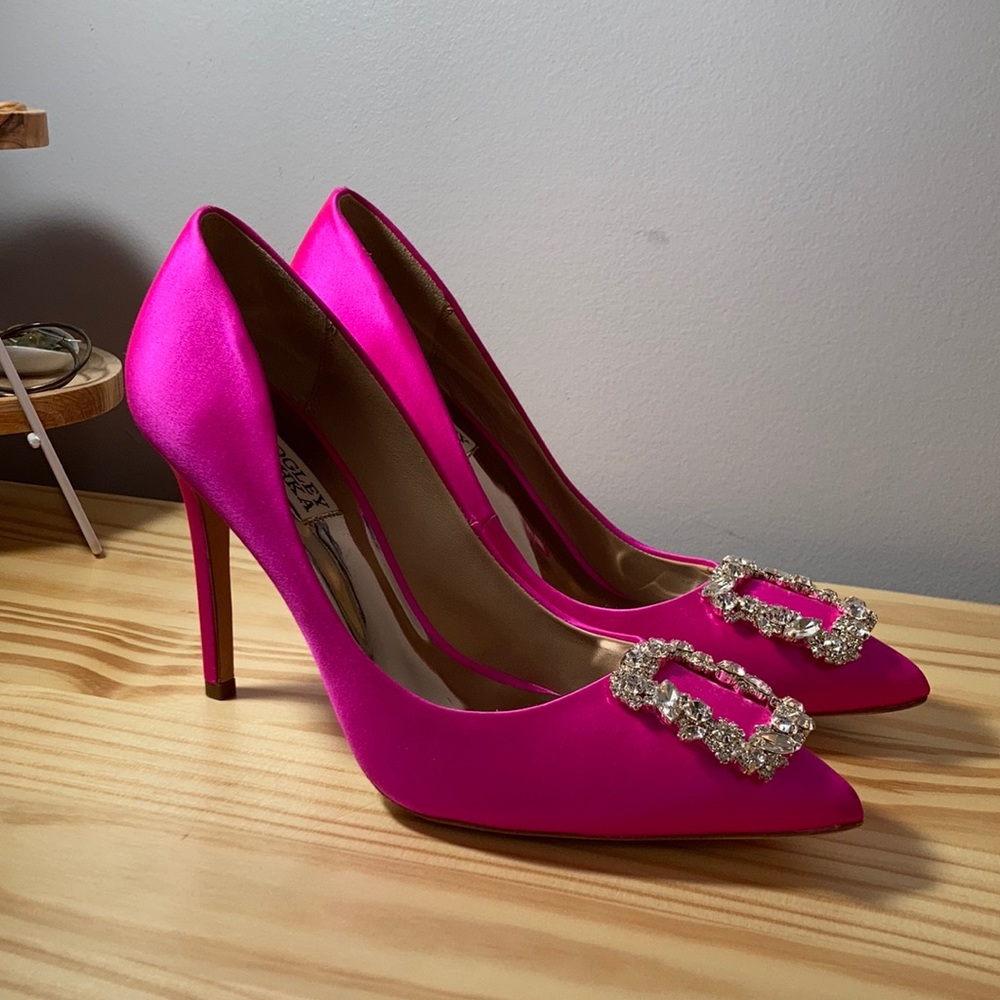 BADGLEY MISCHKA NWB Cher Wide-Width Pointed Toe Evening Pump